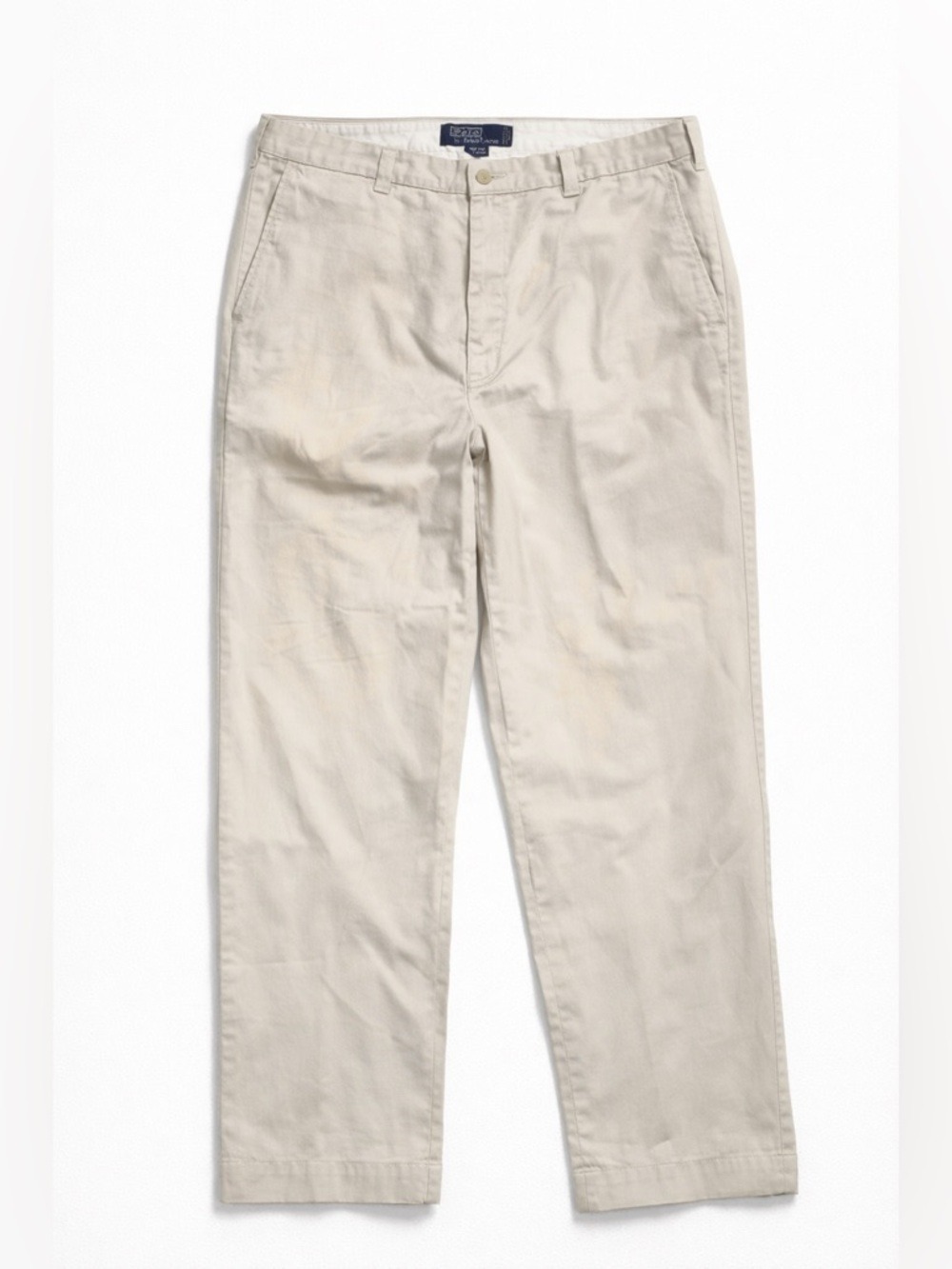 Polo Ralph Lauren Classic Chino Pants 36x29 Beige Men’s Cotton Preppy Casual